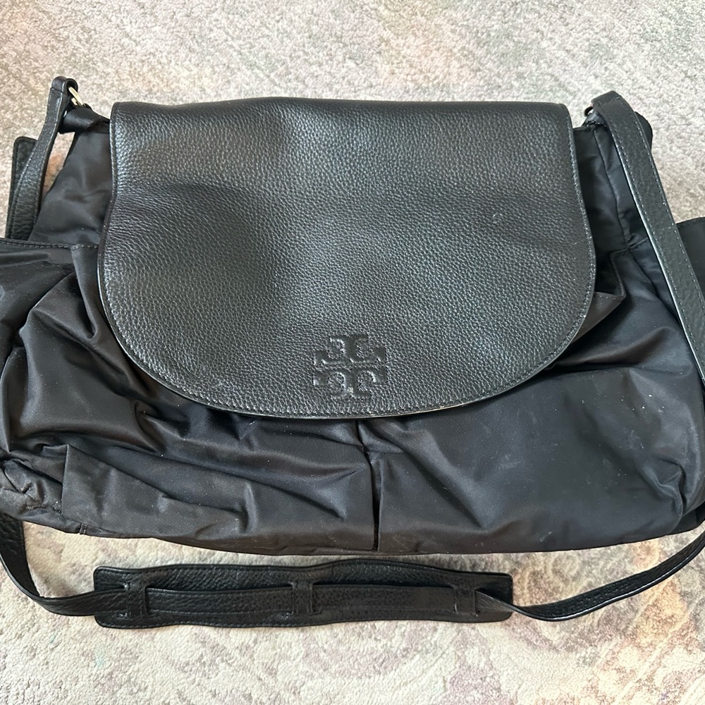 Tory Burch Nylon/Leather Diaper Bag